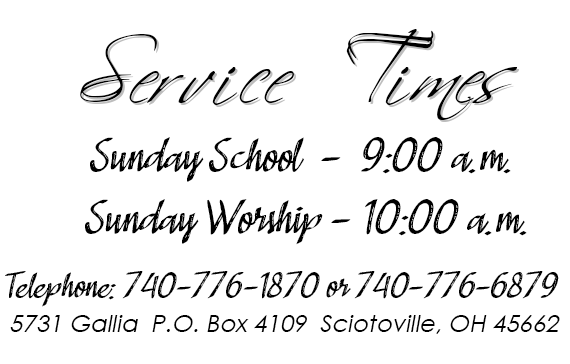 SERVICE TIMES
